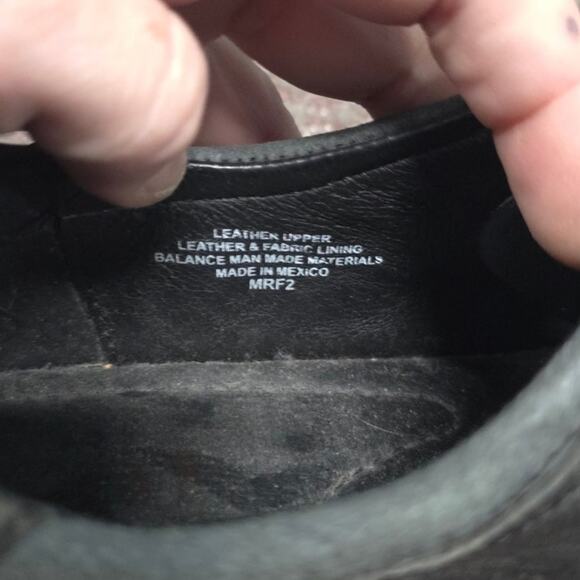 Born Women Lace Up Size US 9 EU 40 Black Leather Vintage Retro Sneaker 90s y2k - Picture 6 of 11